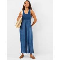 ACCESSORIZE Crochet Top Jumpsuit Navy