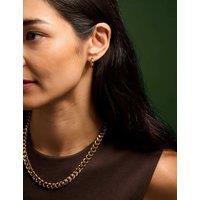 ACCESSORIZE 3 Pack Gold Tone Hoop Earrings Gold