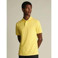 Charles Tyrwhitt Cotton Rich Pique Polo Shirt Lemon