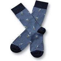 Charles Tyrwhitt Heron Cotton Rich Socks Blue Mix