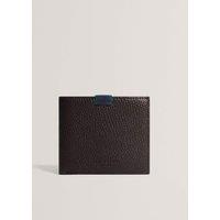 Ted Baker Leather Trifold Wallet Light Brown