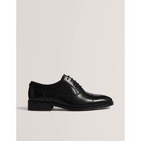 Ted Baker Leather Toe Cap Oxford Shoes Black