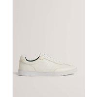 Ted Baker Leather Lace Up Trainers White