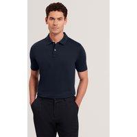 Ted Baker Pure Cotton Connall Polo Shirt Navy