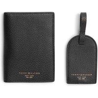 Tommy Hilfiger Leather Zip Wallet Black