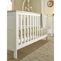 Mamas & Papas Wedmore 2 Piece Cot Bed Set - White/Oak White Mix