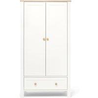 Mamas & Papas Wedmore Wardrobe - White Oak White Mix