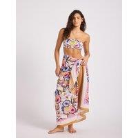 Seafolly Pure Cotton Floral Sarong Multi
