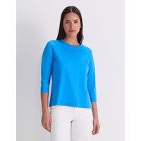 Sportscraft Pure Cotton Top Blue