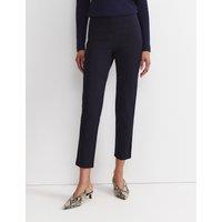 Sportscraft Cotton Rich Slim Fit Ankle Grazer Trousers Navy