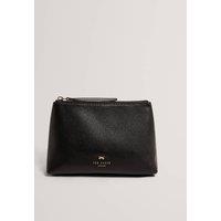 Ted Baker Leather Bow Wash Bag Black