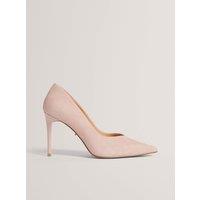 Ted Baker Slip On Stiletto Heel Pointed Court Shoes Pink