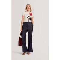 Ted Baker Floral T-Shirt Ivory