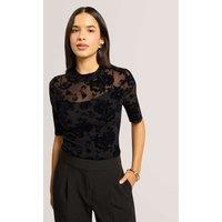 Ted Baker Floral Devor T-Shirt Black