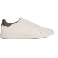 Dune London Wide Fit Lace Up Trainers White