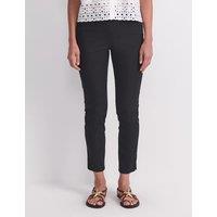 Sportscraft Cotton Rich Slim Fit Ankle Grazer Trousers Black