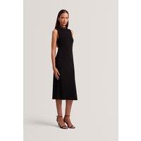 Ted Baker Embellished Midi Bodycon Dress Black