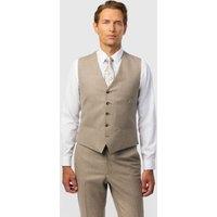 Ted Baker Tailored Fit Wool Rich Stretch Waistcoat Oatmeal