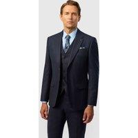 Ted Baker Slim Fit Wool Rich Stretch Flannel Suit Jacket Navy