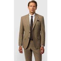 Ted Baker Slim Fit Wool Rich Puppytooth Suit Jacket Oatmeal