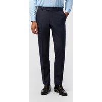 Ted Baker Tailored Fit Wool Rich Stretch Suit Trousers Navy