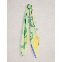 White Stuff Printed Scarf Yellow Mix