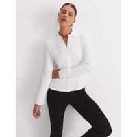 Sportscraft Cotton Rich Ribbed Collared Shirt White