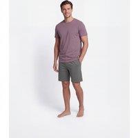Lyle & Scott Cotton Rich Loungewear Set Plum