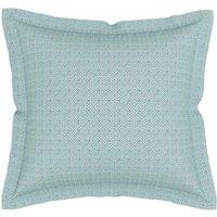 V&A 2 Pack Pure Cotton Eastern Bloom Pillowcases Indigo