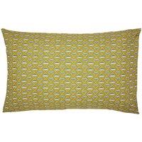 LAND & SHORE 2 Pack Pure Cotton Raven Stripe Pillowcases Yellow Mix