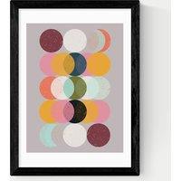 East End Prints Moods and Moons Framed Art Print Black