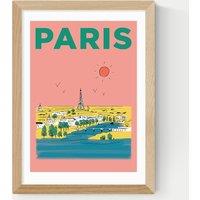 East End Prints Paris France Framed Art Natural