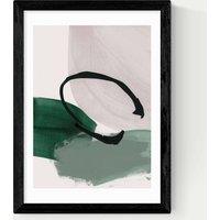 East End Prints Abstract Minimalist Rectangle Framed Art Black