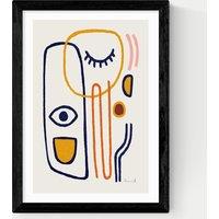 East End Prints Feel Good Framed Art Black
