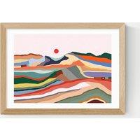 East End Prints Camaleonte Framed Art Print Natural