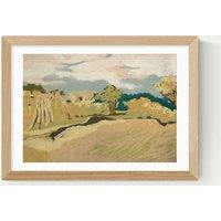 East End Prints Cornwall Light Framed Art Print Natural