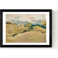 East End Prints Cornwall Light Framed Art Print Black