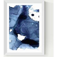 East End Prints Ink Framed Art Print White