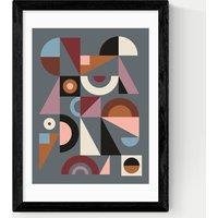 East End Prints Graphic IX Framed Art Print Black