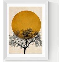 East End Prints Winter Morning by Kubistika Framed Art Print White