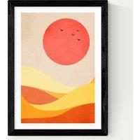 East End Prints Sweet Harmony Framed Art Print Black