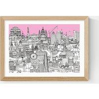 East End Prints London Jungle Framed Art Print Natural