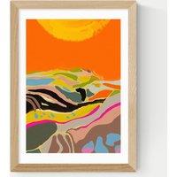 East End Prints Sunny Hills Framed Art Print Natural