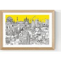 East End Prints London Jungle Framed Art Natural