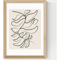 East End Prints Sprung Framed Art Print Natural