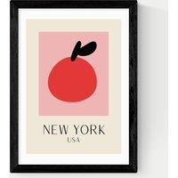 East End Prints New York Framed Art Print Black