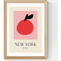 East End Prints New York Framed Art Print Natural