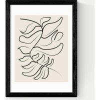 East End Prints Sprung Framed Art Print Black