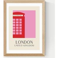 East End Prints London Framed Art Natural