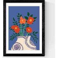 East End Prints Poppy Framed Art Print Black